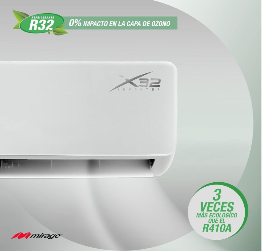 Mirage X32 frio calor inverter CWC120E