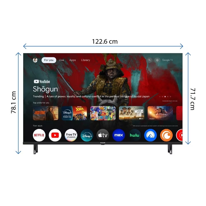 TV Philips 55 Pulgadas Google UHD LED 55PUL7552/F8