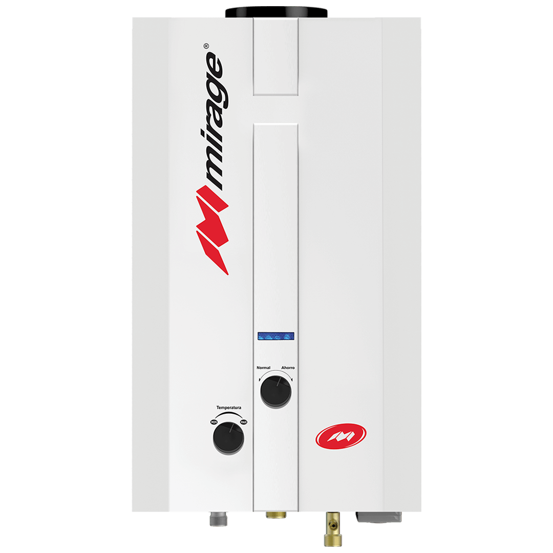 Mirage – Calentador de agua instantáneo para 1 servicio gas LP Flux6L, blanco