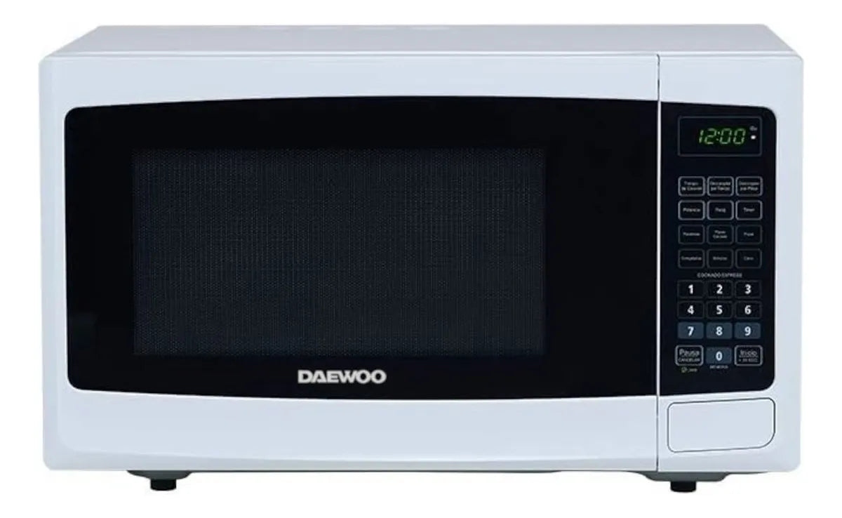 Horno Microondas Daewoo 0.7p3 700w Descongelación Blancoi