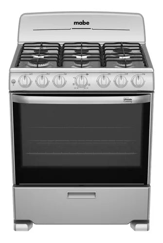 Estufa de Piso 76 cm Plata Mercury Mabe – EM7646BSIS1A