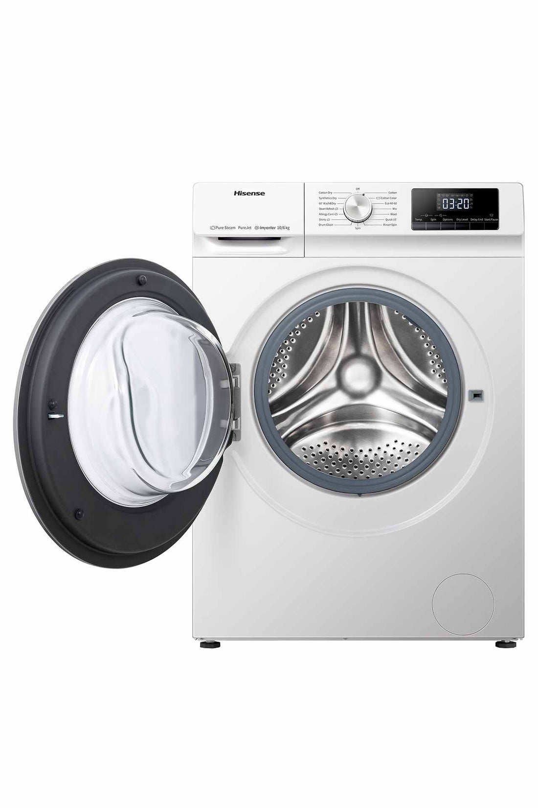 Lavasecadora Hisense 15 Kg Gris WDQY1514