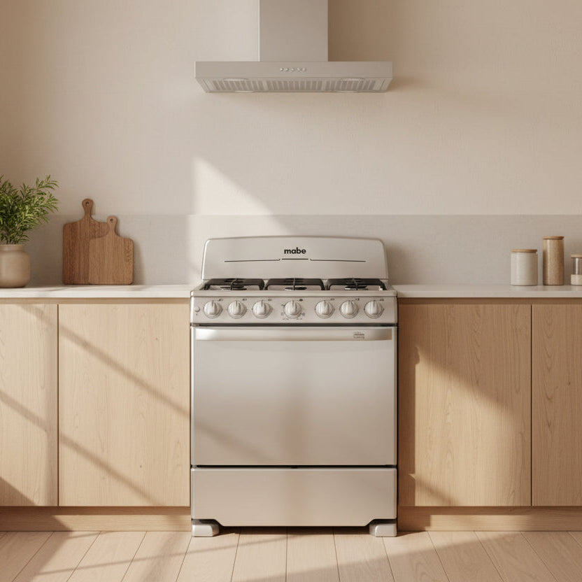 Estufa de Piso 76 cm Silver Mabe - EM7647BS