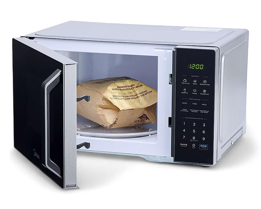 Horno de Microondas Midea 1.1 Pies MMDX11S2MG Silver