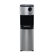 Midea Dispensador de Agua MWD2N1SS, 20 Litros, Plata – Garrafón Oculto