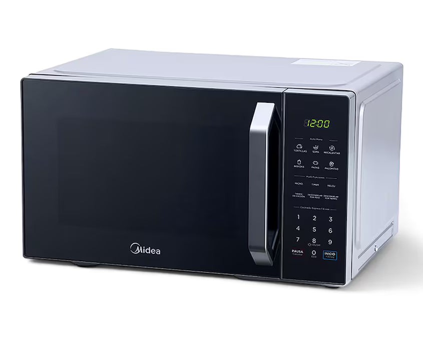 Horno de Microondas Midea 1.1 Pies MMDX11S2MG Silver