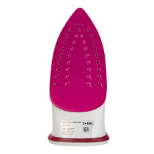 Plancha De Vapor T-fal Steam Essential Fv1052 Ceramica 1160w Color Rosa Chicle
