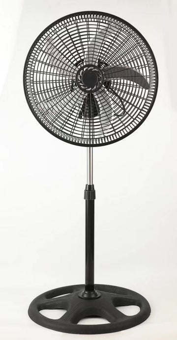 Ventilador de pedestal con 5 aspas